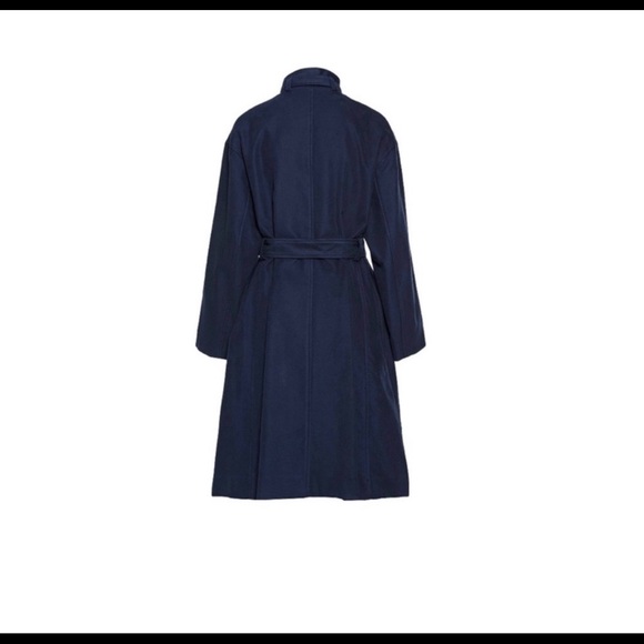 Isabel Marant Blue Moleskin Long Coat FR 36 or US 4 - Picture 6 of 6